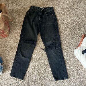 Zara Women's Black Jeans Size 2